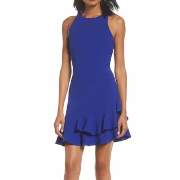 NWT Chelsea28 Tiered ruffled hem dress - Picture 1 of 5